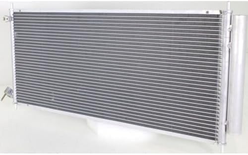 Front A/C Condenser Aluminum Core Direct Replacement Compatible With 2007-2008 Honda Fit HO3030149 80110SAA013