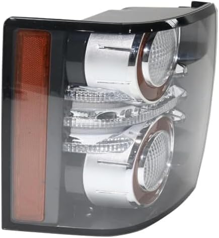 Tail Light Assembly Plastic Left Driver Side Direct Replacement Compatible With 2010-2011 Range Rover RO2800107 LR031758