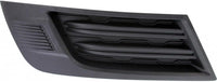 Front Fog Light Cover Textured Right Passenger Side Direct Replacement Compatible With 2013-2017 Chevrolet Traverse GM1039151 20983807