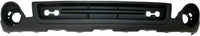 Front Bumper Chrome + Upper Cover Primed + Bracket + Lower Valance + Extension Textured Direct Replacement Compatible With GMC Sierra 1500 2007-2013 GM1015100 GM1092211 GM1014102