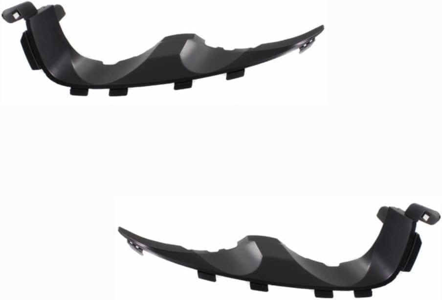 Set Of 2 Front Bumper Head Lamp Mounting Brackets Plastic Left Driver & Right Passenger Side Direct Replacement Compatible with 2012-2016 Chevrolet Sonic GM2509111 GM2508111 95976852