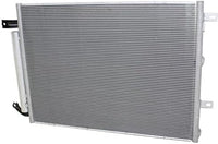 Front AC Condenser Aluminum Core Direct Replacement Compatible With 2014-2018 Jeep Cherokee CH3030251 52014775AC