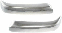 Front Bumper Cover + Reinforcement + Grille + Headlight Filler + Brackets + End Trims + Corner & Head Lights LH And RH Side Direct Replacement Compatible With 1998-2000 Toyota Tacoma