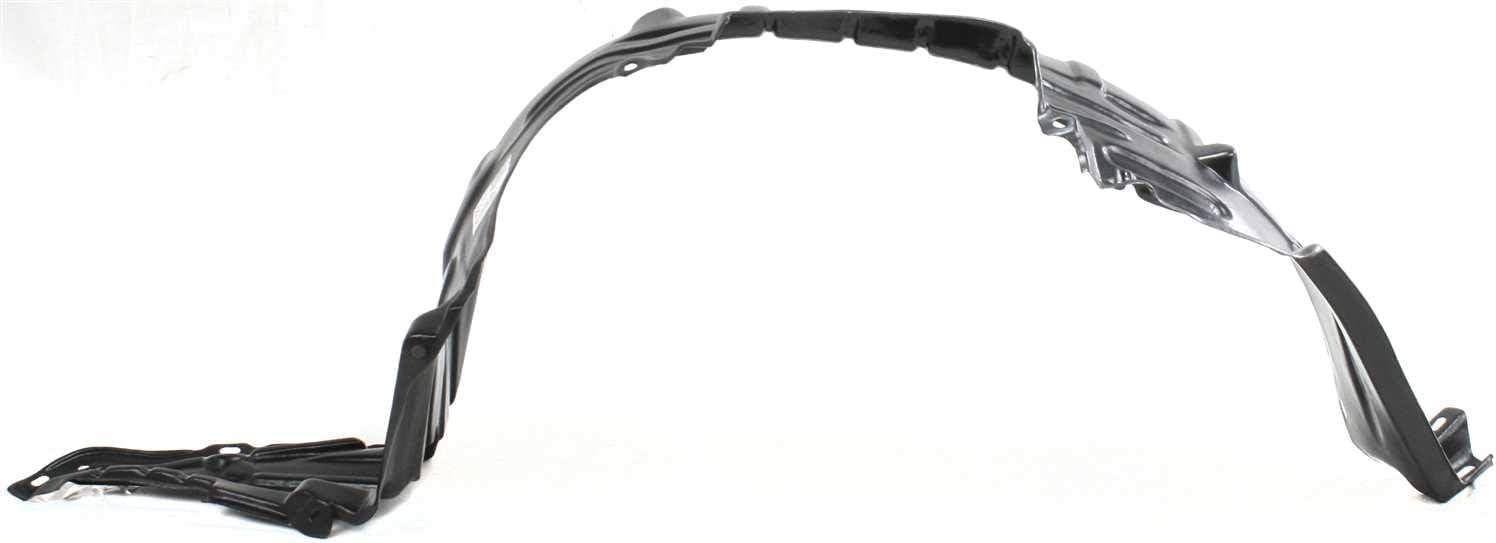 Front Fender Liner Right Passenger Side Direct Replacement Compatible With 1998-1999 Nissan Altima NI1251109 638429E000