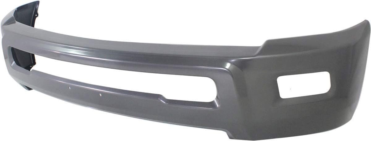 Front Bumper Primed Steel Direct Replacement Compatible With 2010-2018 Dodge Ram 2500 3500 CH1002392 1MQ02TZZAB