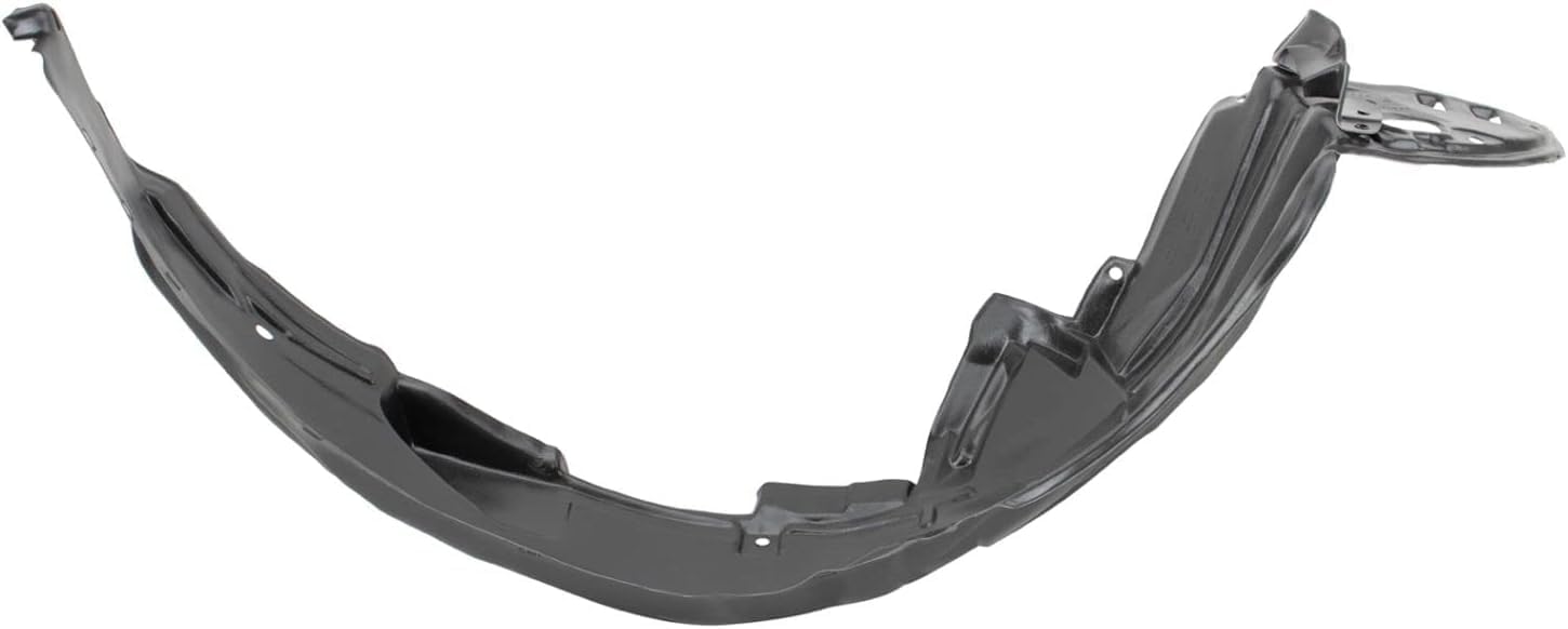 Front Fender Liner Left Driver Side Direct Replacement Compatible With 2006-2011 Honda Civic HO1248130 HO1250106 74151SVBA00 74151SVAA00