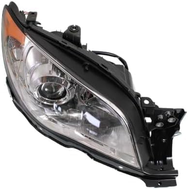 Set Of 2 Front Head Light Assembly Plastic Left Driver & Right Passenger Side Direct Replacement Compatible With 2007 Subaru Impreza SU2503137 SU2502137 84001FE920 84001FE930