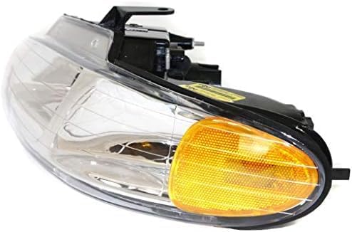 Set Of 2 Front Headlight Assembly Right Passenger & Left Driver Side Direct Replacement Compatible With 2000 Chrysler Town & Country/Voyager/Dodge Caravan CH2502134 CH2503134