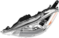 Front Headlight Assembly Halogen Left Driver Side Direct Replacement Compatible With 2012-2014 Toyota Prius C TO2502214 8115052E81