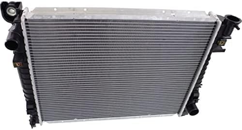 Front Radiator Aluminum Core Direct Replacement Compatible With 2004-2009 Dodge Ram Full Size Pickup CH3010302 55056682AB