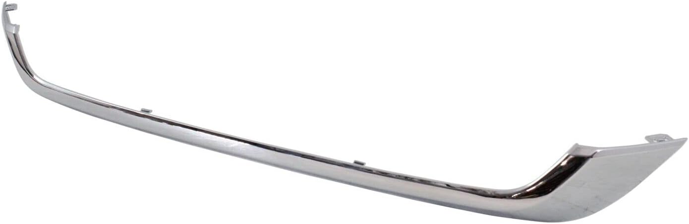 Front Lower Grille Trim Chrome Direct Replacement Compatible With 2010-2011 Honda CR-V HO1210131 71127SXSA01