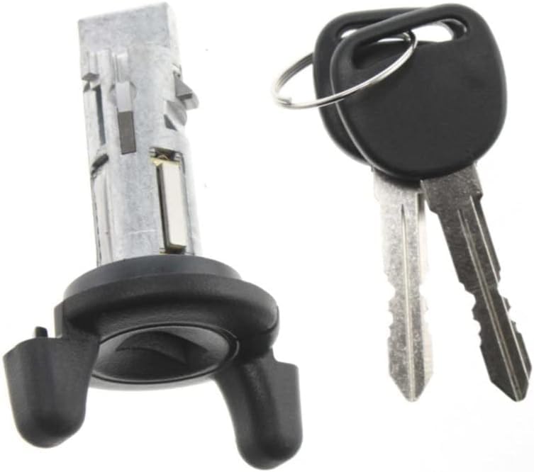 Ignition Lock Cylinder with Keys Steering Column Mounting Location Direct Replacement For GMC Savana 1500 2500HD 3500 1999-2007 / Chevrolet Astro 1998-2005 REPC503904
