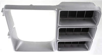 Front Headlight Door Bezel With Signal Head Lamps Left Driver Side Direct Replacement Compatible With 1981-1982 Chevrolet/Suburban C-K Series GM2512105 14021351
