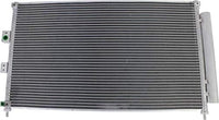 Front AC Condenser Aluminum Core Direct Replacement Compatible With 2006-2011 Honda Civic HO3030140 80110SNAA02