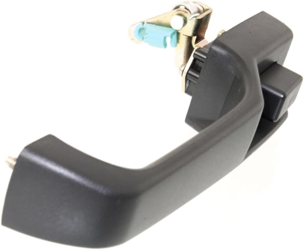 Rear=Front Exterior Door Handle Textured Without Hole Right Passenger Side Direct Replacement Compatible with 1997-2001 Jeep Cherokee CH1521102 CH1311117 55076056AB 55076030