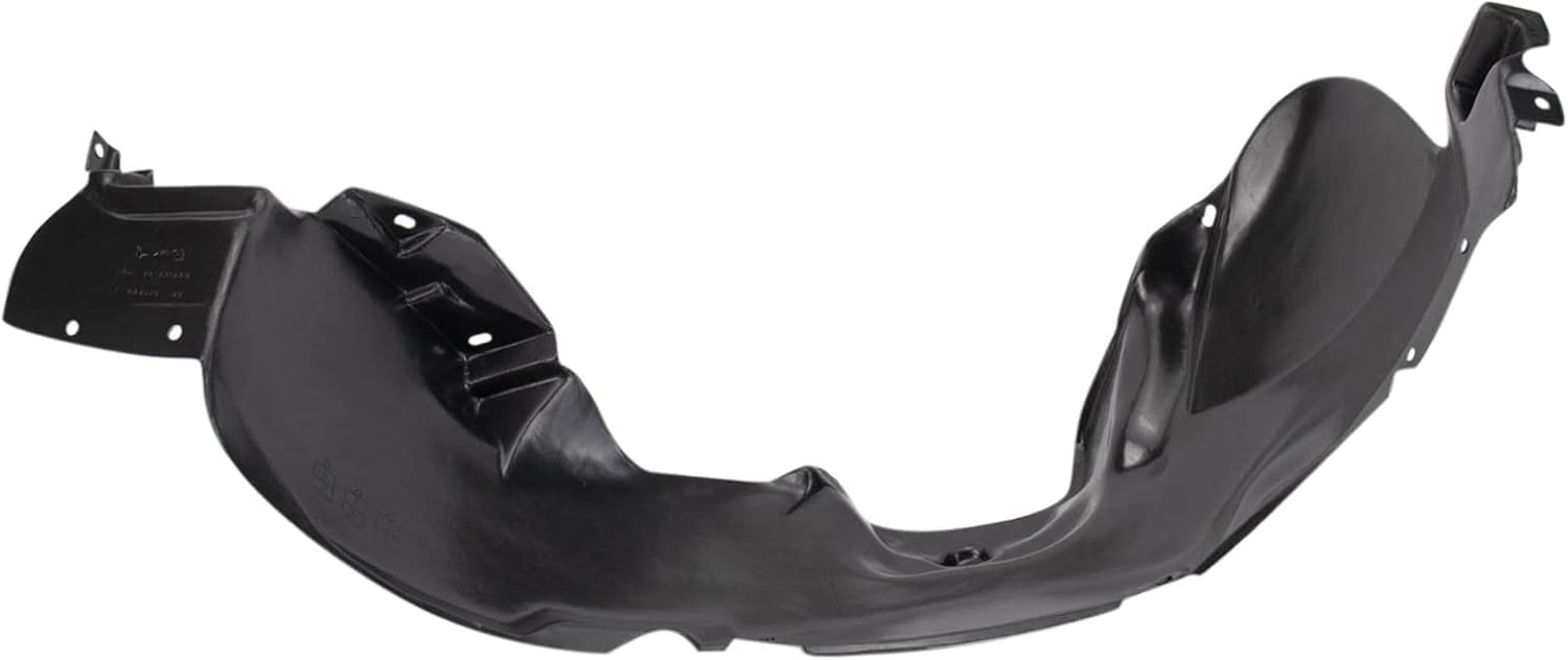 Front Fender Liner Right Passenger Side Direct Replacement Compatible With 2003-2005 Kia Rio KI1251106 86812FD000