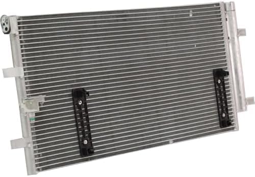 Front AC Condenser Aluminum Core With Receiver Drier Direct Replacement Compatible With 2009-2013 Audi Q5 / 2008-2017 S5 / 2008-2012 A5 AU3030132 8K0260403AF