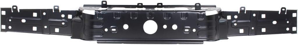 Rear Bumper Face Bar Powdercoated Black Steel With Pad Provision Without Mounting Bracket Direct Replacement Compatible With 2016-2023 Toyota Tacoma TO1102249 5215904030
