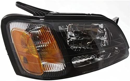 Set Of 2 Front Headlight Assembly Right Passenger & Left Driver Side Direct Replacement Compatible With 2000-2004 Subaru Legacy/Outback / 2003-2006 Baja SU2502105 SU2503105