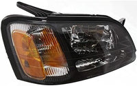 Set Of 2 Front Headlight Assembly Right Passenger & Left Driver Side Direct Replacement Compatible With 2000-2004 Subaru Legacy/Outback / 2003-2006 Baja SU2502105 SU2503105
