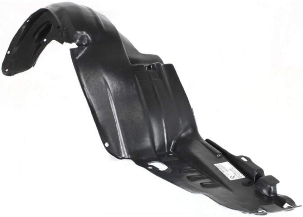 Front Fender Liner Right Passenger Side Direct Replacement Compatible With 1997-2001 Honda Prelude HO1249115 74101S30000
