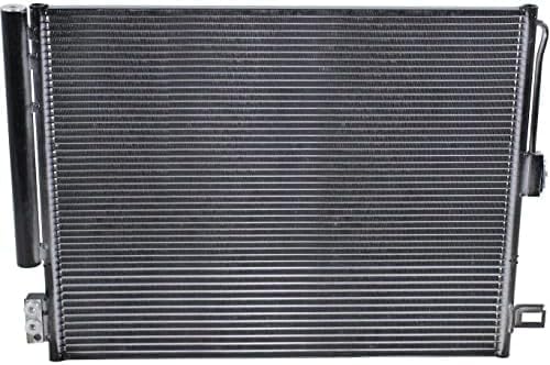 Front A/C Condenser Aluminum Core Direct Replacement Compatible With 2011-2024 Dodge Durango / 2022 Jeep Grand Cherokee WK 55038003AG CH3030242