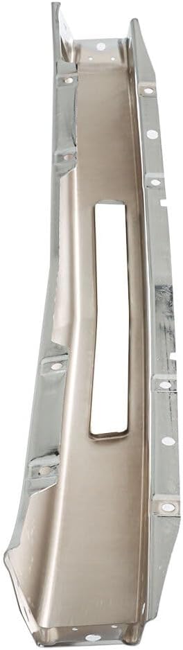 Front Bumper Impact Bar Chrome Steel Direct Replacement Compatible With 2009-2013 Chevrolet Silverado 1500/2007-2010 2500 3500 GM1002831 15941850