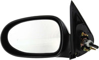 Front Power Mirror Manual Remote Non-Folding Primed Left Driver Side Direct Replacement Compatible With 2000-2006 Nissan Sentra NI1320134 963025M100