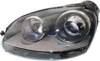 Set Of 2 Front Head Light Right Passenger & Left Driver Side Direct Replacement Compatible With 2005-2010 Volkswagen Jetta / 2006-2009 Rabbit VW2503133 VW2502133 1K6941040B