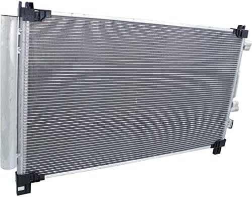 Front AC Condenser Aluminum Core Direct Replacement Compatible With 2015-2017 Hyundai Sonata HY3030158 97606C2000