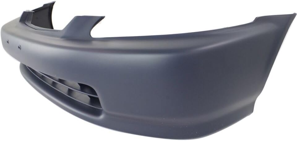 Front Bumper Cover Primed Direct Replacement Compatible With 1996-1998 Honda Civic HO1000172 04711S01A00ZZ