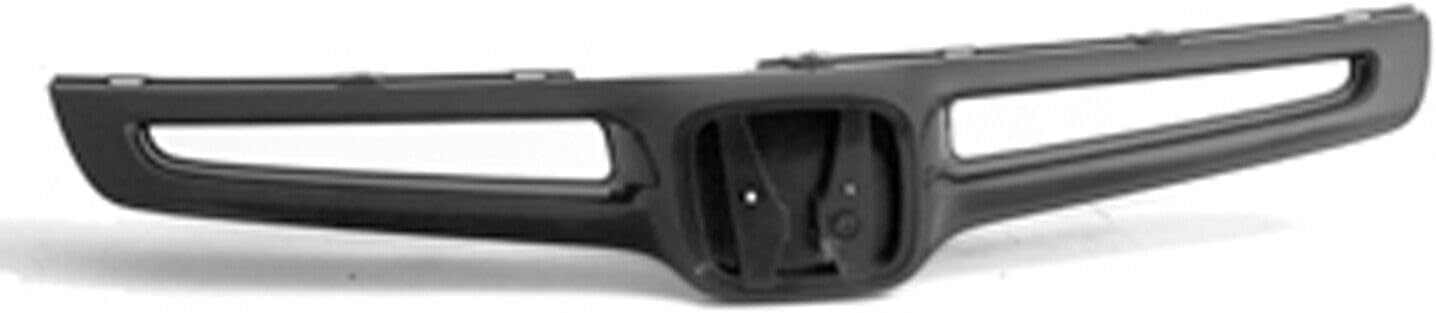 AUTOS PARTS PLUS Front Bumper Upper Grille Primed Plastic Direct Replacement Compatible With 2003-2005 Honda Accord HO1200157 71121SDAA00