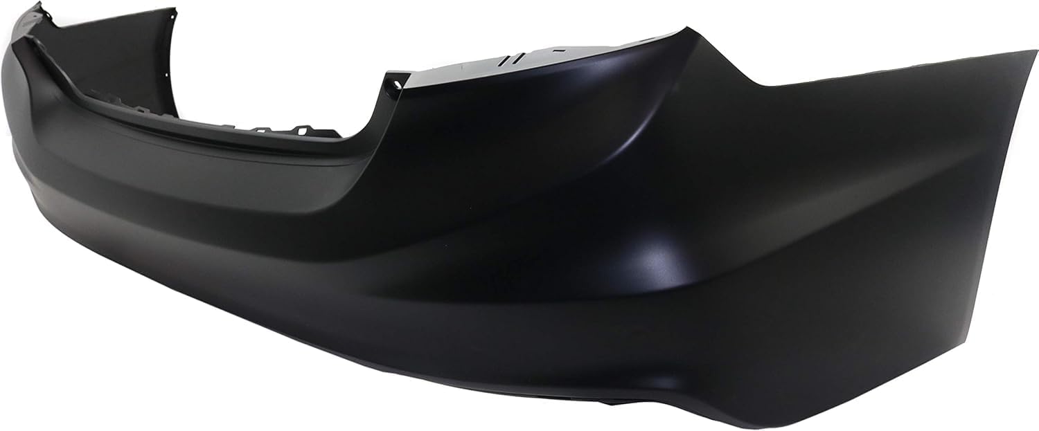 Rear Bumper Upper Cover Primed Direct Replacement Compatible With 2013-2015 Honda Civic HO1100284 04715TR7A80ZZ