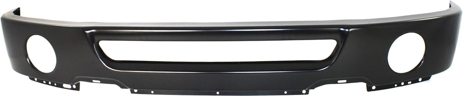 Front Bumper Face Bar Primed With Fog Lamp Holes Direct Replacement Compatible With 2006-2008 Ford F-150 FO1002401 6L3Z17757DAPTM