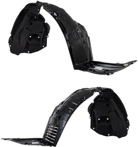Set Of 2 Front Fender Liner Right Passenger & Left Driver Side Direct Replacement Compatible With 2013-2015 Nissan Altima NI1249134 NI1248134 638403TA0D 638413TA0D