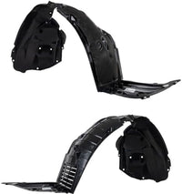 Set Of 2 Front Fender Liner Right Passenger & Left Driver Side Direct Replacement Compatible With 2013-2015 Nissan Altima NI1249134 NI1248134 638403TA0D 638413TA0D