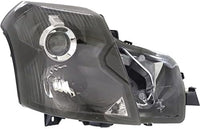 Set Of 2 Front Head Light Assembly Halogen Left Driver & Right Passenger Side Direct Replacement Compatible With 2003-2007 Cadillac CTS GM2502242 GM2503242 15826015 15826014
