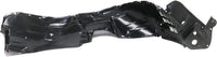 Front Fender Liner Right Passenger Side Direct Replacement Compatible With 2013-2015 Lexus RX350 / RX450h LX1249120 538050E060