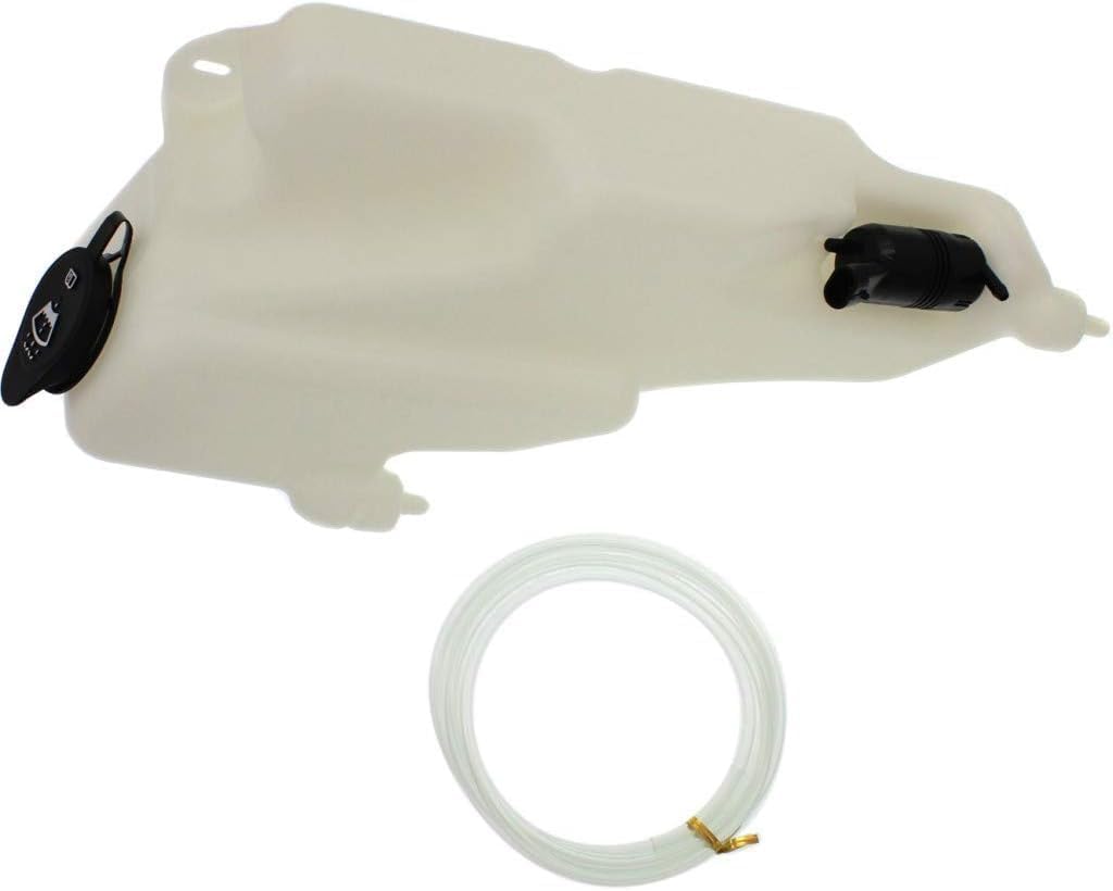 Front Washer Reservoir With Pump & Cap Direct Replacement Compatible With 1994-2004 Chevrolet S10 / 1995-2005 Blazer GM1288139 12362264-PFM