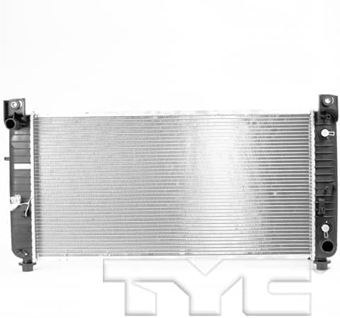 Front Radiator Aluminum Core Direct Replacement Compatible With 2002-2005 Cadillac Escalade / 2005-2013 Chevrolet Silverado/Sierra 1500/2011-2014 Cadillac Escalade GM3010275