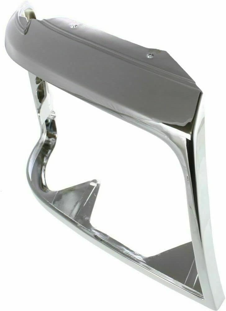 Front Head Light Door Bezel Chrome Steel Right Passenger Side Direct Replacement Compatible With 1992-1997 Ford F-Series FO2513131 F2TZ13064C