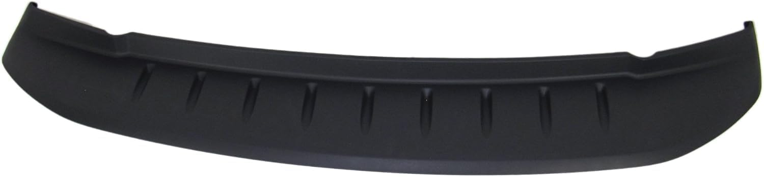 Front Bumper Chrome Steel + Upper Cover Primed + Lower Valance Air Dam Textured Direct Replacement Compatible With Ram 1500 2014-2018 CH1014108 CH1002402 CH1090147