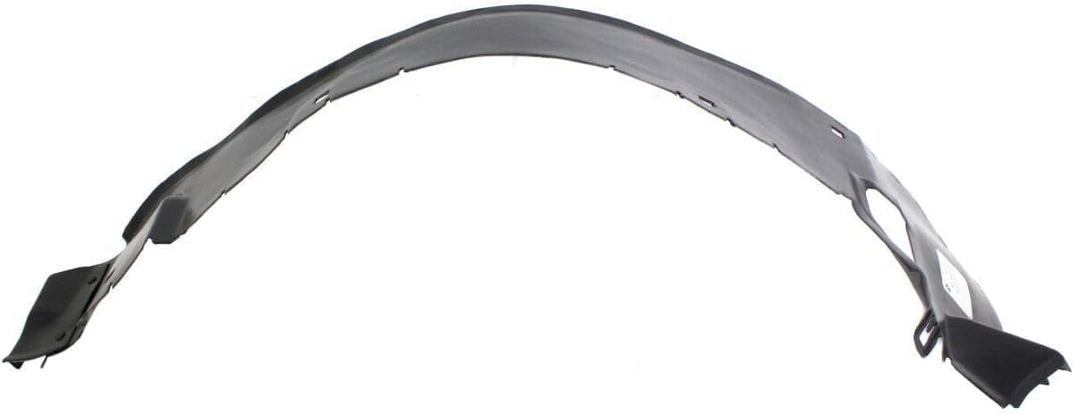 Front Middle Section Fender Liner Right Passenger Side Direct Replacement Compatible With 1990-2002 Mercedes Benz SL-Class MB1249153 1296902230