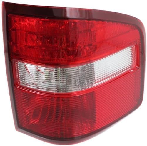 Set Of 2 Tail Lights Lens And Housing Right Passenger & Left Driver Side Direct Replacement Compatible With 2004-2009 Ford F-150 FO2801185 FO2800185 7L3Z13404BA 7L3Z13405BA