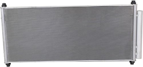Front A/C Condenser Aluminum Core Direct Replacement Compatible With 2010-2014 Honda Insight / 2011-2016 CR-Z HO3030154 80110TM8A01 80100SZTG01