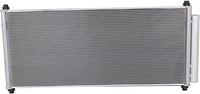 Front A/C Condenser Aluminum Core Direct Replacement Compatible With 2010-2014 Honda Insight / 2011-2016 CR-Z HO3030154 80110TM8A01 80100SZTG01