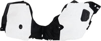 Front Fender Liner Right Passenger Side Direct Replacement Compatible with 2021-2023 Toyota Sienna TO1249248 5380508061 5380508062