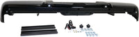 Step Bumper Assembly Primed Steel Without Object Sensor Holes Direct Replacement Compatible With 2013-2016 Ford F-Series Super Duty FO1103174 9C3Z17906APTM-PFM