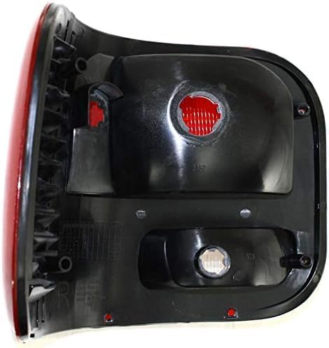 Set Of 2 Tail Light Lens And Housing Right Passenger & Left Driver Side Direct Replacement Compatible With 1994-2003 Dodge Full Size Van CH2801142 CH2800142 4882684 4882685