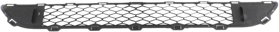 Front Bumper Cover Primed + Lower Grille Black + Fog Lights Left Driver And Right Passenger Side Direct Replacement Compatible With 2006-2010 Toyota Sienna